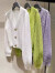 TSAM女装专柜官方网2023年秋季新款纯色镂空针织衫开衫女上衣 绿色 (2码)S