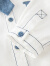 戴维贝拉（DAVE＆BELLA）学院风男童休闲套装儿童衣服春装宝宝衬衫长裤两件套新款童装 白色【现货】 80cm（建议身高73-80cm）