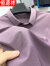 恒源祥品牌高端男装 格子冰丝弹力短袖T恤衫男中年高端商务休闲爸爸装夏季菠萝Polo领 紫色 M