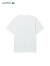 LACOSTE法国鳄鱼夏日系列24夏季新款趣味图案舒适短袖T恤TH8184 001/白色 S /170