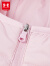 安德玛（Under Armour）儿童轻薄羽绒服2022冬季男女大小童保暖舒适运动童装上衣羽绒服 粉色-版型偏小 150
