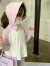 迪士尼（Disney）儿童防晒衣女童冰丝2024新款夏季薄款透气凉感外套防紫外线大帽檐 紫色 130
