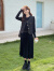 衣典零一（LEDIALYI）黑色小香风连衣裙2024春秋季新款法式高级感马甲百褶裙两件套套装 黑色 M（建议111-125斤）