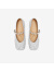 百思图24秋季新款时尚复古法式玛丽珍鞋方跟浅口女单鞋A2381CQ4 银色 37
