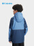 Columbia哥伦比亚户外24春夏新品儿童防水冲锋衣旅行外套SY4692 479 M（145/68）