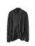 日着（rizhuo）原创设计女装2024春季新款小众洋气中式上衣宽松黑色长袖衬衫 夜黑 S