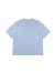 TCH轻奢2024夏季新款烫钻满印潮流短袖T恤上衣男女同款T72B106109 蓝色 XS