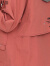 楚馨短外套女2024春秋季新款女装时尚韩版休闲宽松小个子女士夹克风衣 砖红色 3XL 适合176-195斤