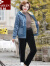 俞兆林（YUZHAOLIN）妈妈装2024年新款中老年女装中年加厚加绒运动 套装粉紫(两件套) XL(建议90-110斤)