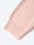 诗凡黎（'SEIFINI）【商场同款】圆领粉色羊毛针织开衫2024春新款女3F2232201 淡粉色二批 155/80CM/S