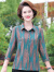 皮尔卡丹夏装衬衣50岁60女装春夏洋气冰丝衬衫减龄套装薄上衣服 绿色 L(建议85-105斤)