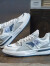 回力男鞋休闲鞋子男时尚跑步鞋户外运动鞋 WXY-E867C01 白灰蓝 39