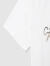 海澜之家（HLA）短袖t恤男装24夏季新款丝光工艺舒适弹力老虎图案上衣服男士T恤 米白花纹34 160/XS建议51-56kg