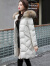 帝黛（DIDAI）【白鸭绒】品牌羽绒服女中长款新品冬装外套23年新品女士时尚休闲 米白7717款【真毛领】 XL建议（125-140）斤