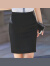 浪莎（LangSha）新款白色短裙半身裙高腰包臀裙工装裙女一步裙职业裙黑色包裙 白色 XS 建议75-85斤穿