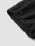 森马连衣裙女泡泡袖镂空小心机夏季修身新中式小立领肌理短裙甜酷 黑色90001 150/76A/XS