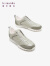 莱尔斯丹春夏新款商场同款低帮舒适运动女休闲鞋复古阿甘鞋5M21902 卡其色KAL 36