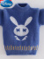 迪士尼（Disney）儿童羊毛衫男童毛衣中大童婴儿宝宝秋冬装2023新款水貂绒加厚针织 蓝色R 100 建议身高90-100厘米