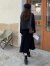 衣典零一（LEDIALYI）黑色小香风连衣裙2024春秋季新款法式高级感马甲百褶裙两件套套装 黑色 M（建议111-125斤）