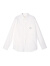 速写男装春秋季新款衬衣长袖休闲白色衬衫棉质松弛感时髦简约 105半漂白 L
