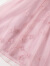 戴维贝拉（DAVE＆BELLA）童装公主裙儿童连衣裙中国风汉服裙子女孩童裙春秋新款大童服装 紫粉色 130cm（建议身高120-130cm）