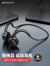 山水（SANSUI） 骨传导蓝牙耳机 自带大内存挂耳式运动跑步音乐无线耳机适用苹果华为小米手机通用 黑色