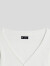 Gap【女友T】女装秋季2023新款开衫V领长袖T恤757761休闲上衣 白色 160/80A(XXS)