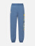 EVISU  男士涂鸦达摩与商标卫裤2ESHTM3SP311STCT 深蓝色 L