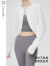 玖慕(JIUMU)防晒衣女士防紫外线皮肤衣女款薄外套防晒披肩防晒服防晒衫 YD021 白色
