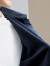 柒牌加绒衬衫男长袖 2023冬季新款男士商务休闲正装加厚保暖男装衬衣 深蓝 40(175/92A)