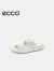 爱步（ECCO）拖鞋女 夏季凉拖鞋搭扣设计外穿时尚勃肯鞋 科摩206833 亮白色20683304002 38