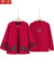 诺合（NUOHE） 老年人女装秋装两件套毛衣60-70岁80妈妈装秋冬针织衫套装老太太上衣老年人衣服 16款-红色两件套 2XL(建议105-120斤)