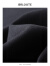 巴鲁特（Brloote）男士绣花卫衣时尚立体宽松纯色长袖T恤秋冬 黑色 185/104A