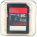 闪迪（SanDisk）至尊高速SDHC存储卡 8G-Class6-30MB/s