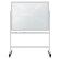 乐图 (LOTOO)支架式白板200*100cmH型可移动钢化玻璃白板教学儿童画板办公会议黑板家用白板写字板