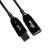 时雨（SIYUNR）光纤USB延长线 1米 3.0高速传输免驱无需供电 公对母AM/AF鼠标键盘打印机体感摄像头U盘加长