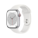【备件库准新品】Apple Watch Series 8 智能手表GPS + 蜂窝款45毫米银色铝金属表壳白色运动型表带 MP4L3CH/A
