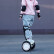 小米 九号平衡车燃动版 定制版体感车 智能米家遥控拉杆越野胎 双电机驱动 智能电动腿控车（白）