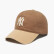 【备件库8成新】MLB软顶棒球帽3ACP0421N-50BGD-F纽约洋基队/深米色/大标F帽围56-59