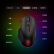 AOC AGON 游戏鼠标 有线鼠标 原生16000DPI RGB灯效同步 10键自定义编程 哑UV涂层 电竞幻彩鼠标 黑色 AGM600