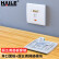 HAILE海乐 网络面板套装HT-861C5 单口面板+超五类网络模块