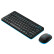 罗技（Logitech）MK245 Nano 键鼠套装 无线键鼠套装 办公键鼠套装 黑色 带无线2.4G接收器