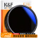 K&F Concept卓尔可调ND2-400 减光镜 镀膜高清 中灰密度镜 风光摄影滤镜单反相机中灰镜 滤光镜佳能尼康索尼