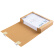 齐心(Comix)10个/套 50mm高质感牛皮纸档案盒 A4文件资料盒 办公文具AG-50