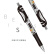 信发（TRNFA）TN-K35 0.5mm按动中性笔/黑色子弹头签字笔 12支/盒经典办公水笔/学生医生处方用笔