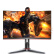 AOC CQ27G2 27英寸电脑显示器 144Hz1ms 2K曲面游戏电竞屏幕 可升降旋转 创新曲率1500R/HDR