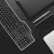 戴尔（DELL）有线办公键盘静音（含数字小键盘可插智能卡）商用笔记本电脑台式机平板外设USB端口 KB813黑