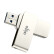 爱国者（aigo）U330  USB3.0 U盘 金属旋转系列 银色 快速传输 出色出众64GB
