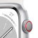 【备件库准新品】Apple Watch Series 8 智能手表GPS + 蜂窝款45毫米银色铝金属表壳白色运动型表带 MP4L3CH/A