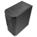 先马（SAMA）黑金刚电竞版 黑色 ATX游戏电脑主机箱 宽体五金/全景侧透/支持240水冷长显卡U3（厂家直送）
